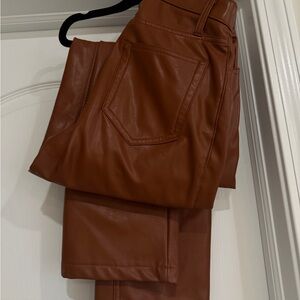 Abercrombie & Fitch Brown Straight Leg Pants